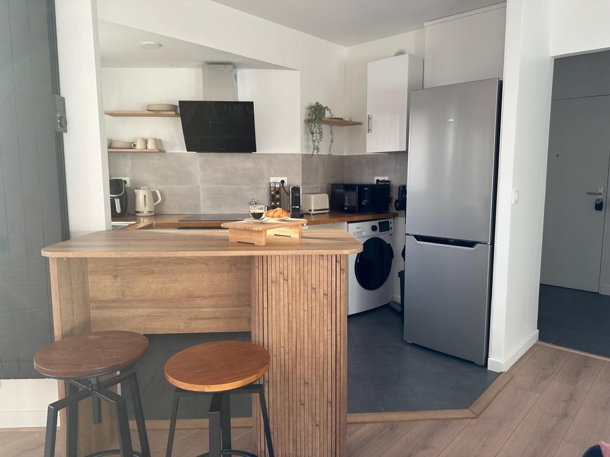 Appartement Proche Paris-Aeroport Cdg-Gare-Disney Вилье-ле-Бель Экстерьер фото